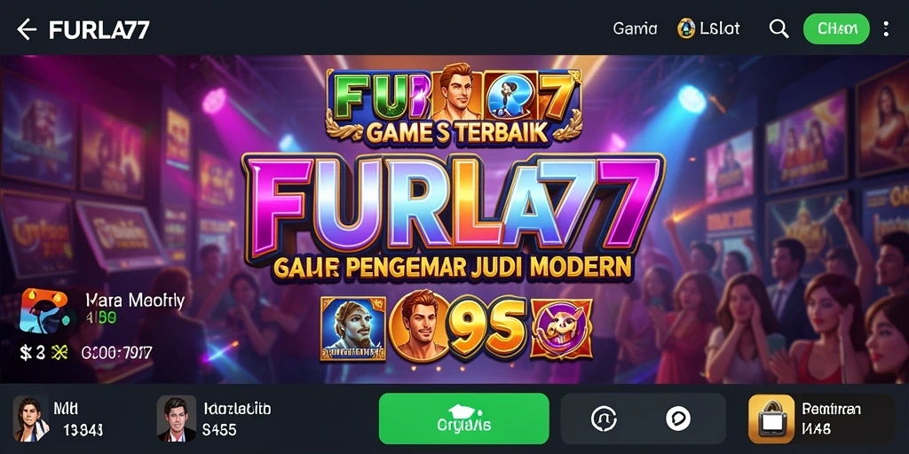 Screenshot FURLA77 menampilkan gameplay yang seru dan grafik warna-warni.