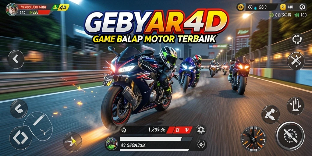 Gameplay GEBYAR4D yang menantang dengan grafis memukau.