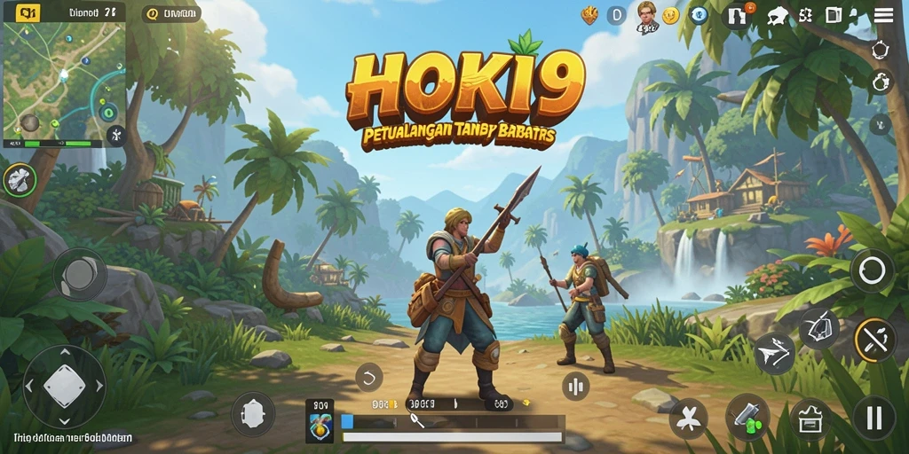 Tampilan menarik di gameplay HOKI9 dengan dunia terbuka yang luas.