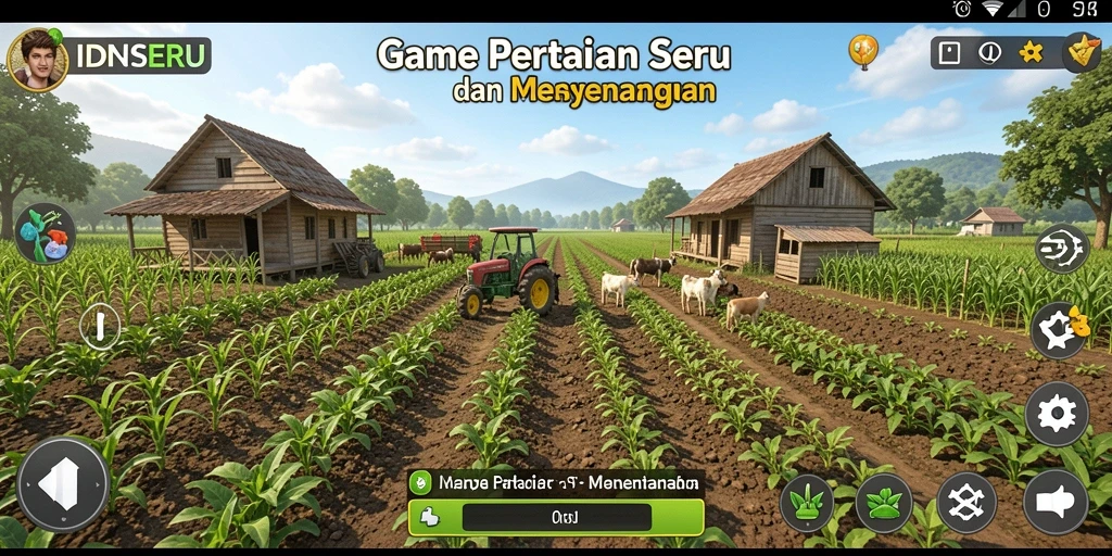 Tampilan gameplay IDNSERU yang menarik dan interaktif.