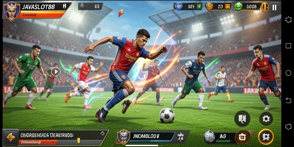 Tampilan gameplay seru dan realistis di JAVASLOT88.