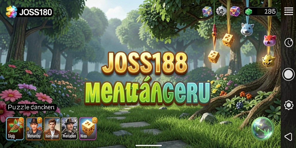 Gameplay JOSS188 yang menantang dengan berbagai teka-teki menarik.