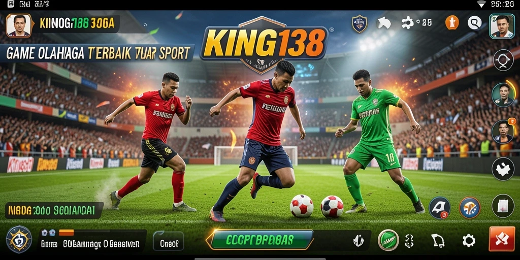 Tampilan gameplay <strong>KING138</strong> yang memukau dalam suasana olahraga yang mendebarkan.
