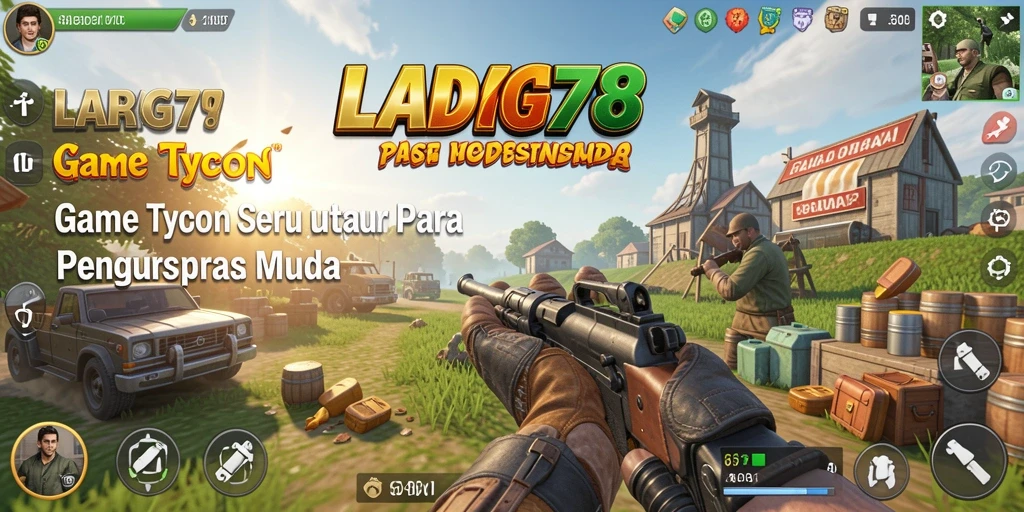 Tampilan menarik gameplay Tycoon di LADANG78.