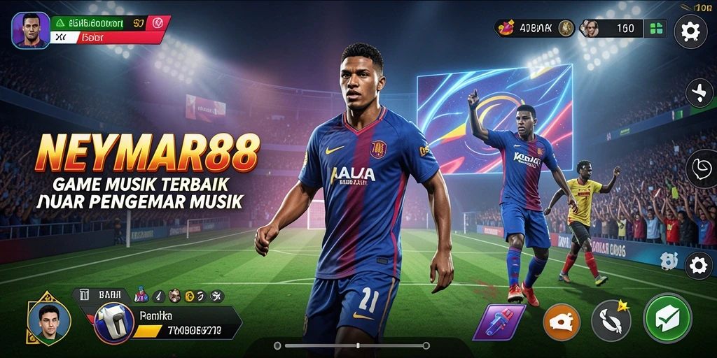 Tampilan gameplay NEYMAR88 yang seru dan interaktif.