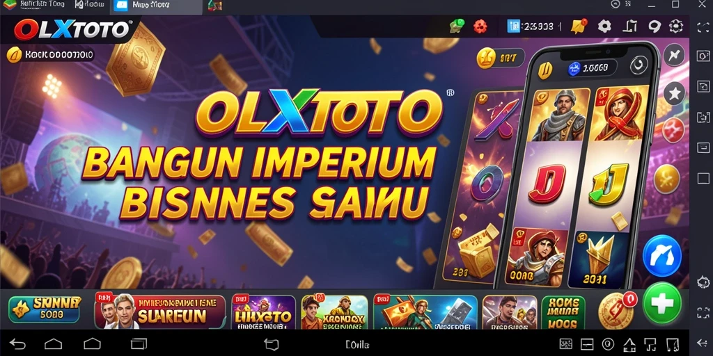 Tangkapan layar gameplay OLXTOTO yang menunjukkan strategi bisnis.