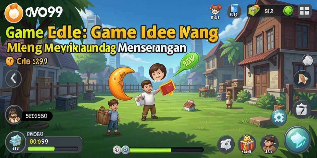 Tampilan gameplay OVO99 yang seru dan menarik.