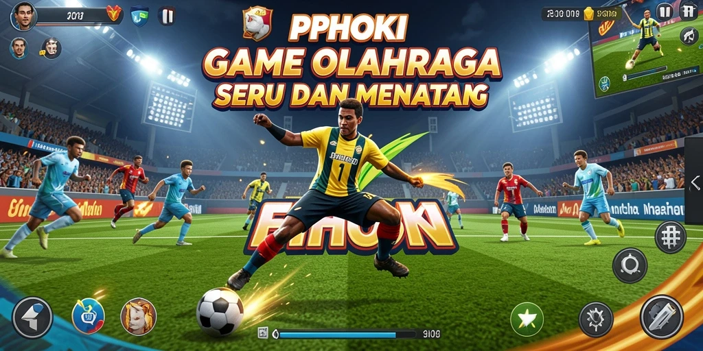 Tampilan gameplay PPHOKI yang menghibur dan kompetitif.