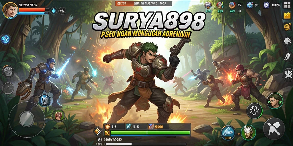 Screenshot gameplay SURYA898 dengan aksi petualangan menegangkan.