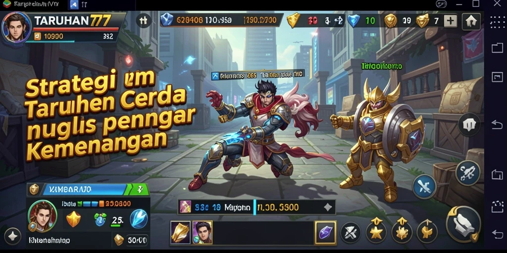 Screenshot TARUHAN77 menunjukkan strategi taruhan yang mendalam dan interaktif.